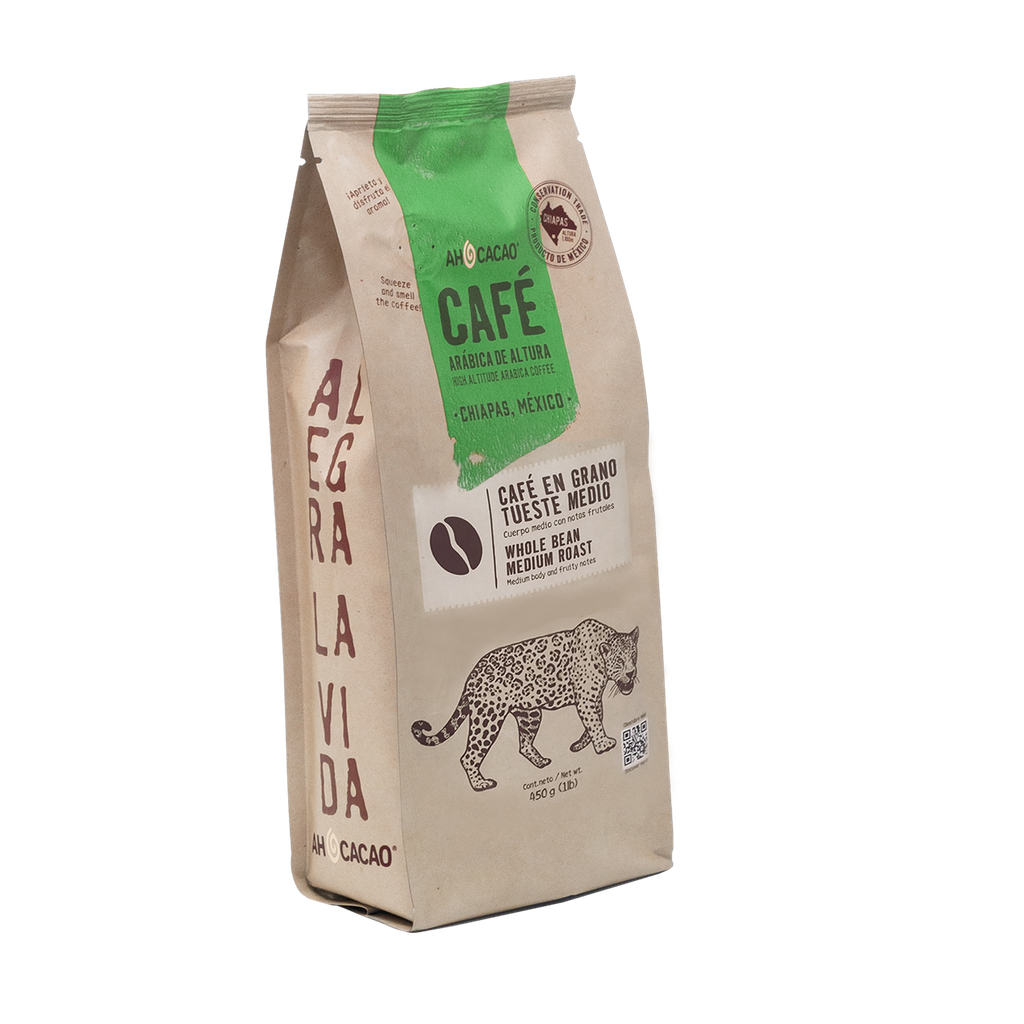 Chiapas coffee, Conservation Trade, Whole bean, 450g
