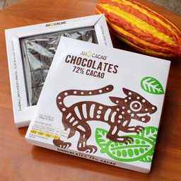 Chocolate oscuro 72% cacao, caja de regalo 150g